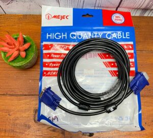 Kabel VGA 5m Male To Male merk MEJEC High Quality vga d-sub
