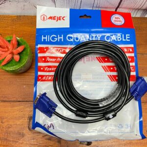 Kabel VGA 5m Male To Male merk MEJEC High Quality vga d-sub