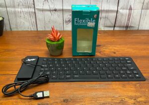 KEYBOARD FLEXIBLE USB ( KEYBOARD KARET GULUNG)