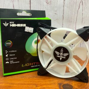 Fan Case nyk led ring 12cm static aura rgb - Kipas casing pc 120mm led