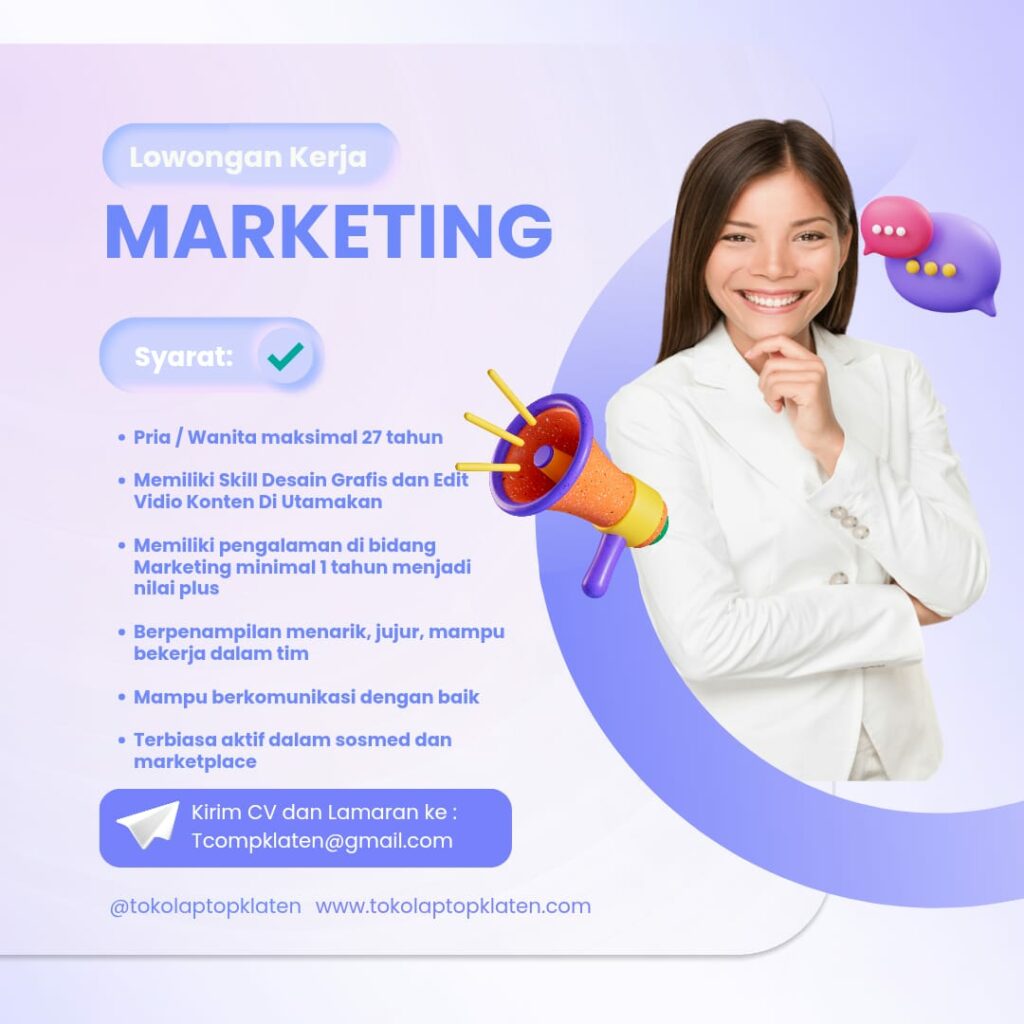 loker marketing